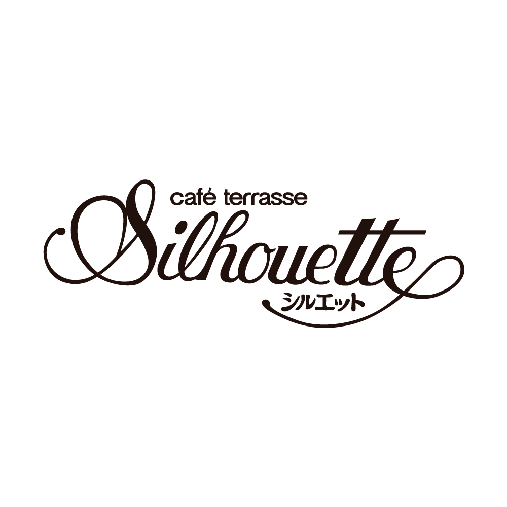 Cafe terrasse Silhouette