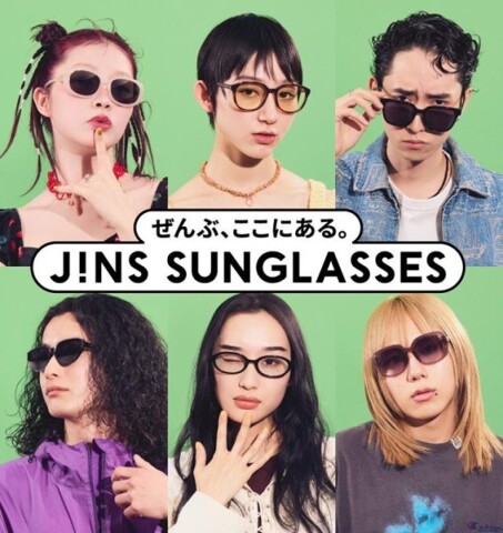 イメージ：JINS SUNGLASSES、3/6よりスタート！